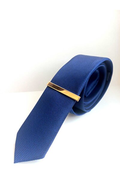 Kravatistan Gold Color Tie Clip-5,5Cm