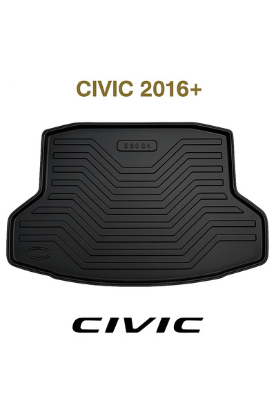 Black Gold Honda Civic 2016-2020 3D Bagaj Havuzu Premium