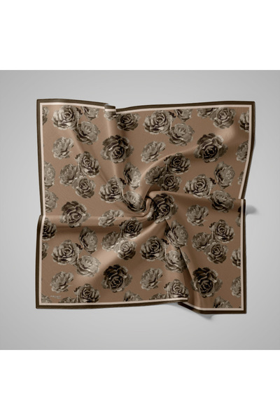 PİRAMİT Naturel Eşarp | Gül