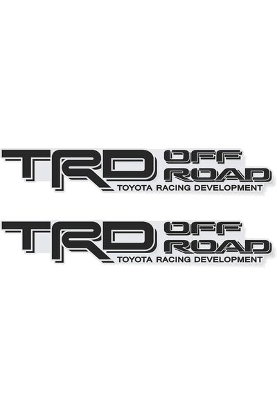 Emoda home Trove ملصقات TRD للطرق الوعرة لصندوق تويوتا تاكوما (7.6 × 49.8 سم)...