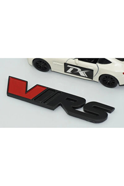 EDEXPORT Skoda VRS Bagaj Siyah Kırmızı Logo Arma Amblem