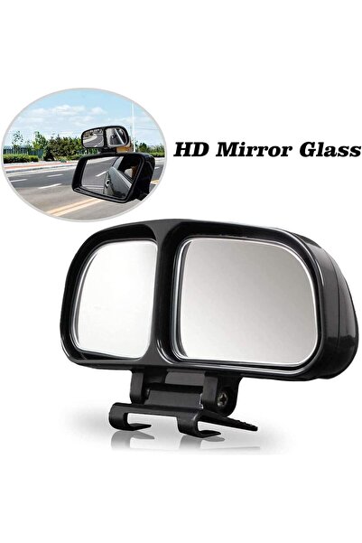 AZONEE 2 Pcs Blind Spot Mirrors HD Glass Adjustable Universal Wide Angle Rear View Mirror
