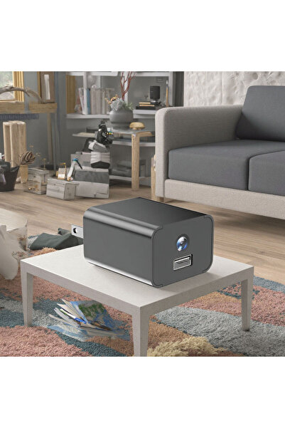 Generic 1080P WiFi Hidden Spy USB Charger–Mini Wireless Camera with Motion for Home & Office Surveillance