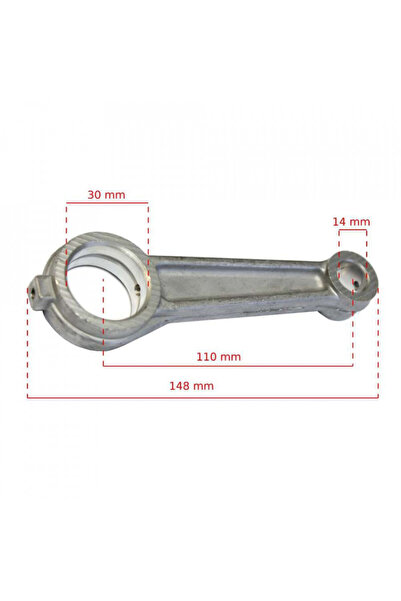 Maxrom Biela pentru piston cap compresor diametru 65 mm B-ACB.BIEL.65 Barracuda