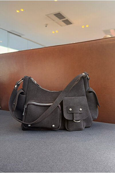 Mupa Shoes Women's Hand and Shoulder Bag Aci Brown