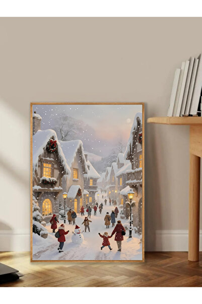 Tuba Decor Tablo dintr-o singură bucată cu rame din lemn pentru sufragerie, s...