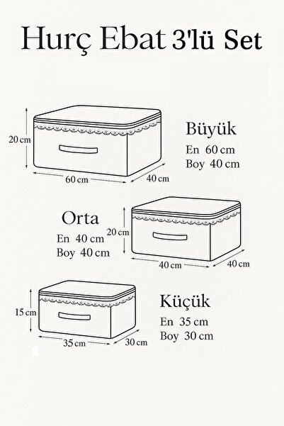 Bonny Home Nergis Kadife 3-Piece (60X40/40X40/30X35) Lace Pillowcase Set Dowry Engagement Wedding Bridal Gift Set