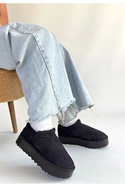 indispensablely Mitay Black Suede Boots - Lisinya