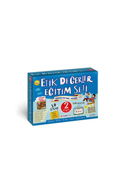 Damla Yayınevi ETİK DEĞERLER EĞİTİM SETİ - 2. SINIF (10 KİTAP)