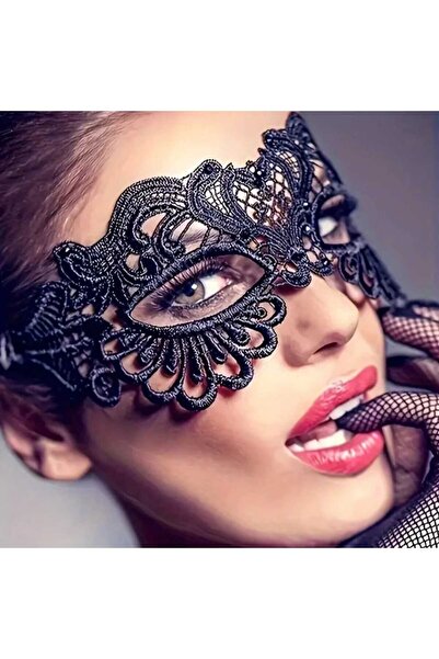 modares Dantelli Göz Maskesi- Balo ve Parti Maskesi Zarif Şık Kadınlar İçin Z...