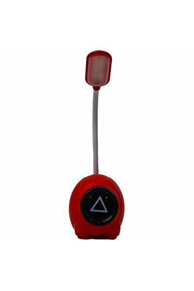 Kovar LED Rocket Lamp Light Flexible Neck Perfect for Reading- Red Color