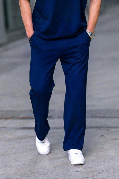 OKULCUBABA Ανδρικά καλοκαιρινά άνετα παντελόνια πιτζάμας