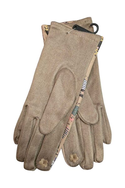 by Alexandra Vacarusi Women's gloves, cat pattern, fine