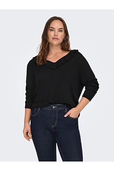 Only Carmakoma Gestricktes Oberteil CARLUIS Gestricktes Oberteil