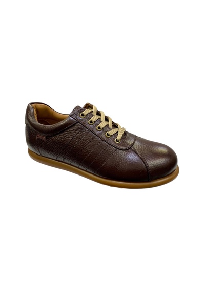 SULA Men's Lace-Up Inner and Outer Surface Leather Rubber Sole Daily Casual