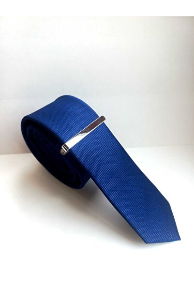 Kravatistan Silver Color Tie Clip- 5.5cm