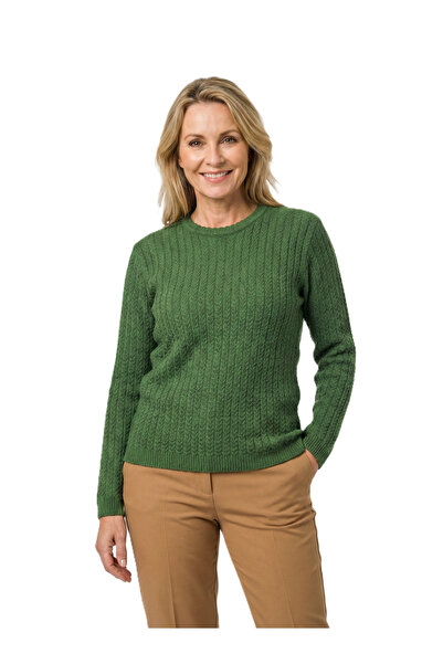 Oppland Women's Winter Knitwear Sweater Woolen Premium Soft Textured Modern Patterned