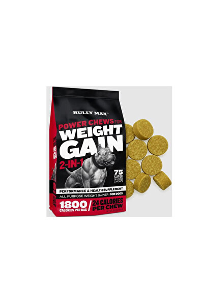 bully max بولي ماكس باور تشيوز لزيادة الوزن - ٧٥ حبة