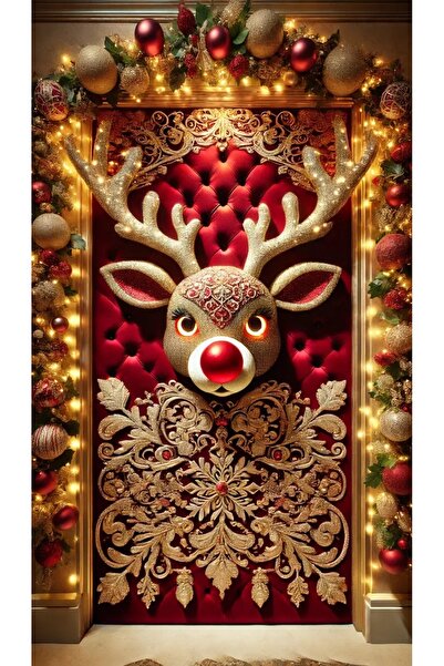 PROMISEBACKDROP2 190X75Cm Elastic Door Decoration, Fabric Door Dressing, Christmas Decor, New Year, School Event Door Decoration