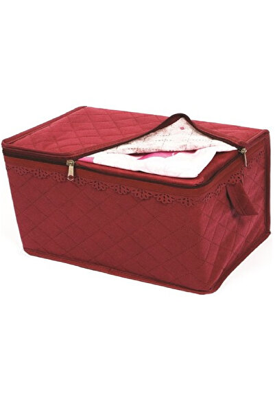 Divanev 3 Adet Extra Telalı Kaliteli Hurc & 30x22x18 Cm Ölçüde Hurç Bordo