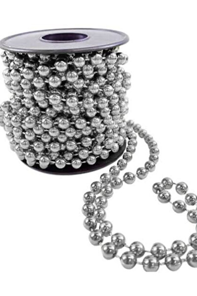 Çemrek Süs Parti زينة طاولة شجرة عيد الميلاد، بكرة خرز 9.5 متر