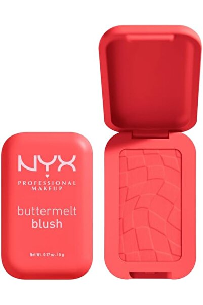 Professional Makeup Buttermelt Blush, Powder Blush, up to 12 H Wear, Fade & Transfer Resistant,