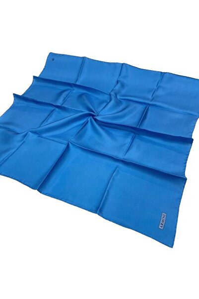 Armine Απλό μεταξωτό μαντήλι - 189 Μπλε