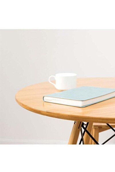 Taimi Wooden Round Dining Table 80x80x72cm With solid Wooden Legs Suitable For Dining and Living Room