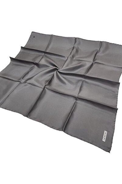 Armine وشاح حريري سادة - 131 قماش قطني مدخن