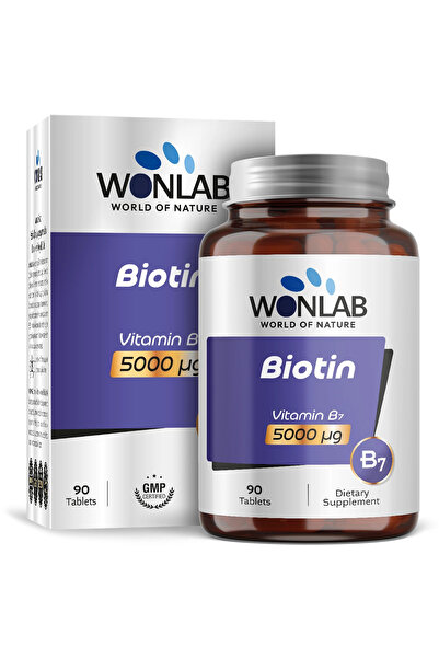WONLAB Biotin 5000 mg 90 Tablet