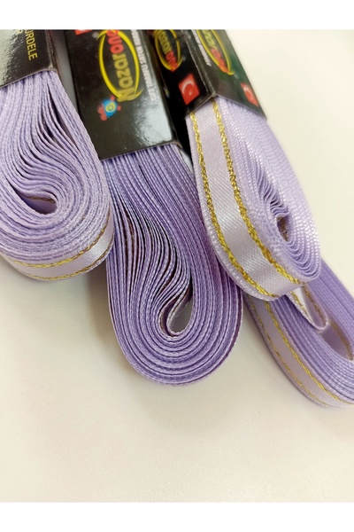 Sultan شريط ساتان 10 مم 10 أمتار مذهب