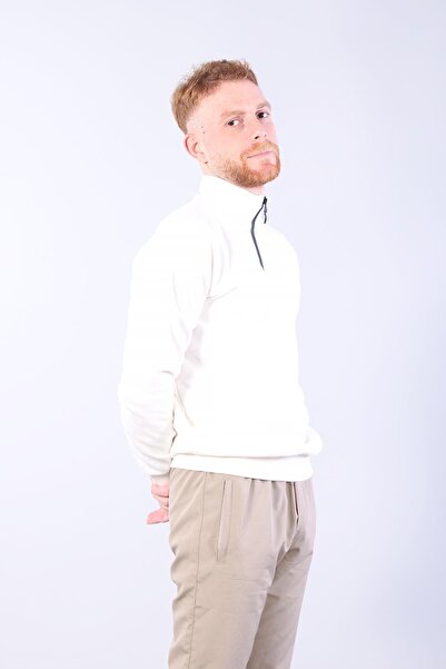 Mckanzie 5485 Stand Collar Half Zipper Sweat