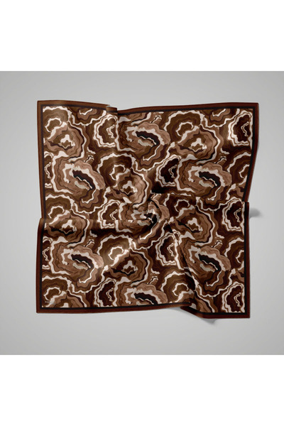 PİRAMİT Naturel Eşarp | Ebru