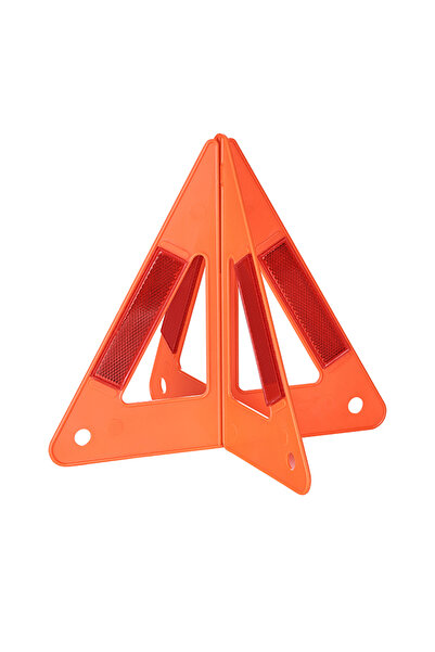 Lawazim Reflective Road Safety Triangle 2pcs - Foldable Emergency Warning