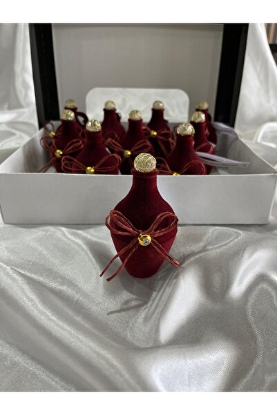 Tekin kına Kişiye Özel İsimli Mini Kına Testisi Kına Hediyeliği (10 Adet)