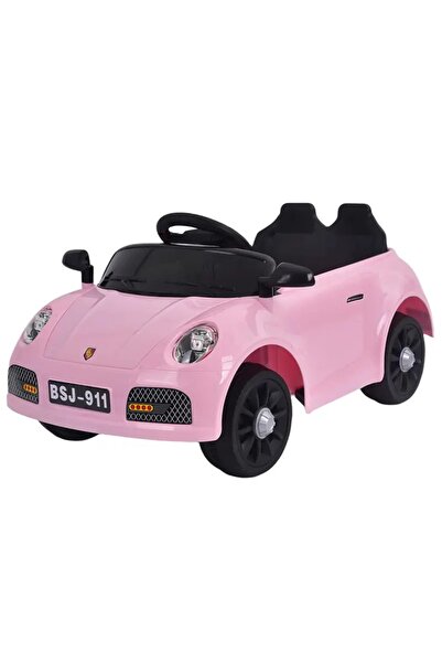 Toybox Luxury Electric Ride-On Car with 2 Seats and Sound Effects, Pink