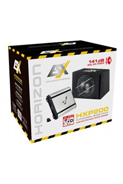Esx HXP200 subwoofer si amplificator, set
