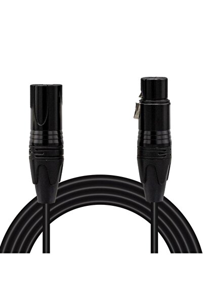 MagicVoice LD381 2 Metre Canon XLR Dişi - Canon XLR Erkek Stereo Plastik Jak ...