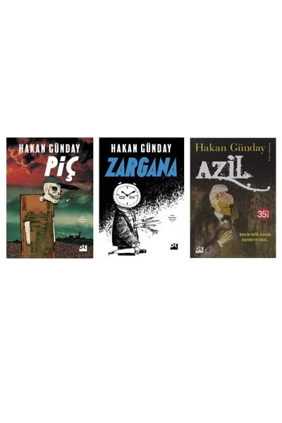Doğan Kitap hakan gunday (pic+zargana+azil=3 kitap)