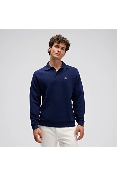 Ellesse EM633-NV Чоловічий світшот з поло-коміром - Синій