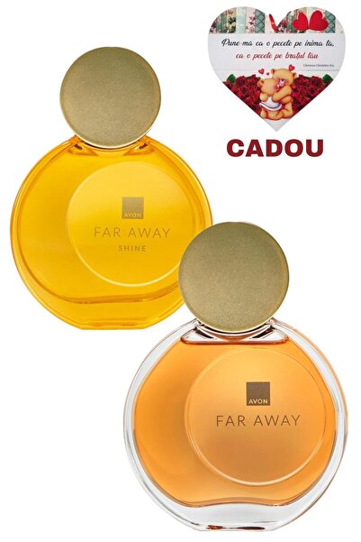 AVON Far Away Shine Eau de Parfum Set, 50ml + Far Away Eau de Parfum, 50ml