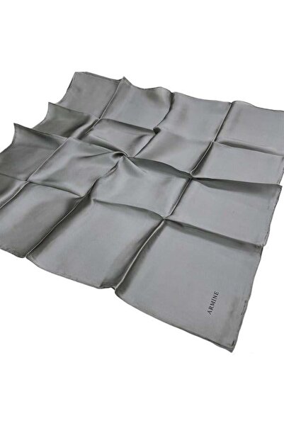 Armine وشاح حرير سادة - 1182 سورة مدخنة