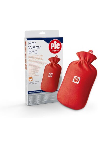 PIC SOLUTION Hot Water Bottle with Cover