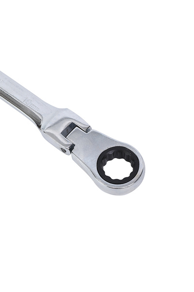 Lawazim Adjustable Ratchet Wrench 19mm - Flexible Dual Head Spanner