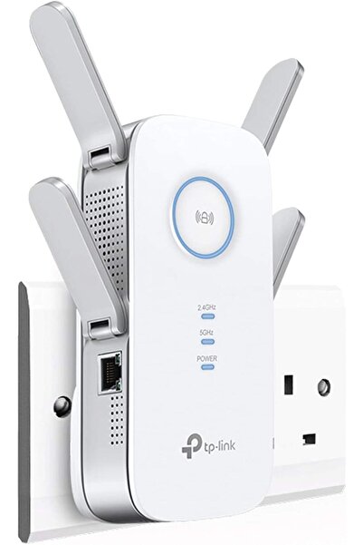 TP-LINK AC2600 Dual Band WiFi Range Extender (RE650) - Gigabit Port, 4 External Antennas