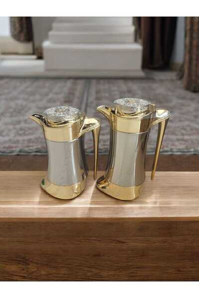 Alsaif Gallery Two luxury thermos sets – 750ml and 1 liter capacity