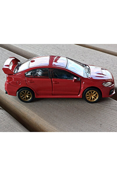 TOPROCKSTORE سيارة معدنية مرخصة من طراز سوبارو WRZ STI (1:36) 43693D باللون ا...