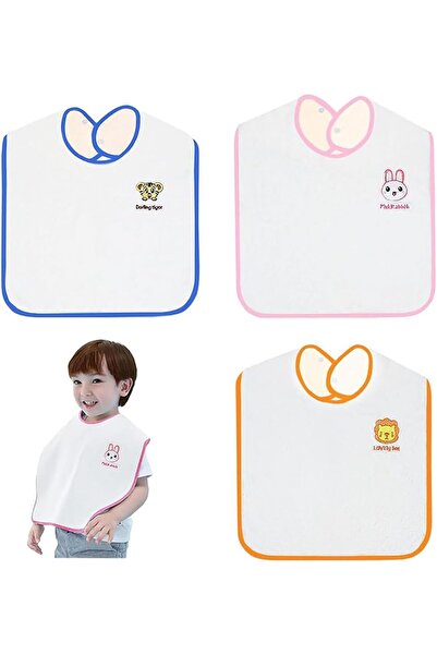 Generic Portalov Baby Bandana Bibs, 3-Pack, Soft Cotton with Absorbent Terry Liner — One Size