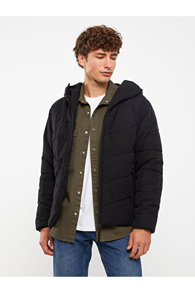 LC Waikiki Standard Mold Hooded Men's Puffer Coat