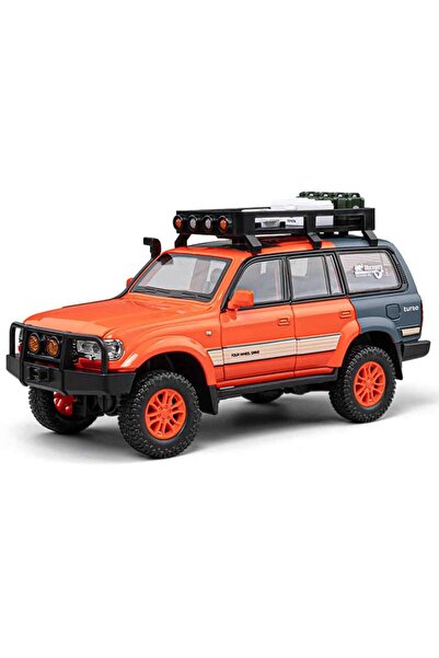 Colorland سيارة تويوتا لاند كروزر LC80 مصبوبة بمقياس 1:24، متنوعة - قطعة واحد...